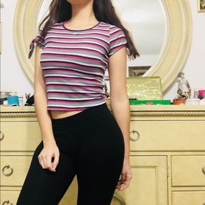 Stripped crop top